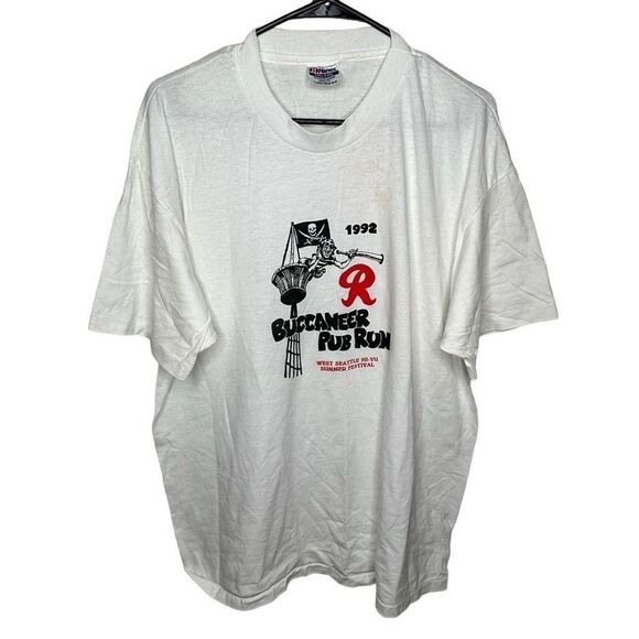 Vintage 90s Seattle Rainier Beer T Shirt XL - Picture 1 of 7